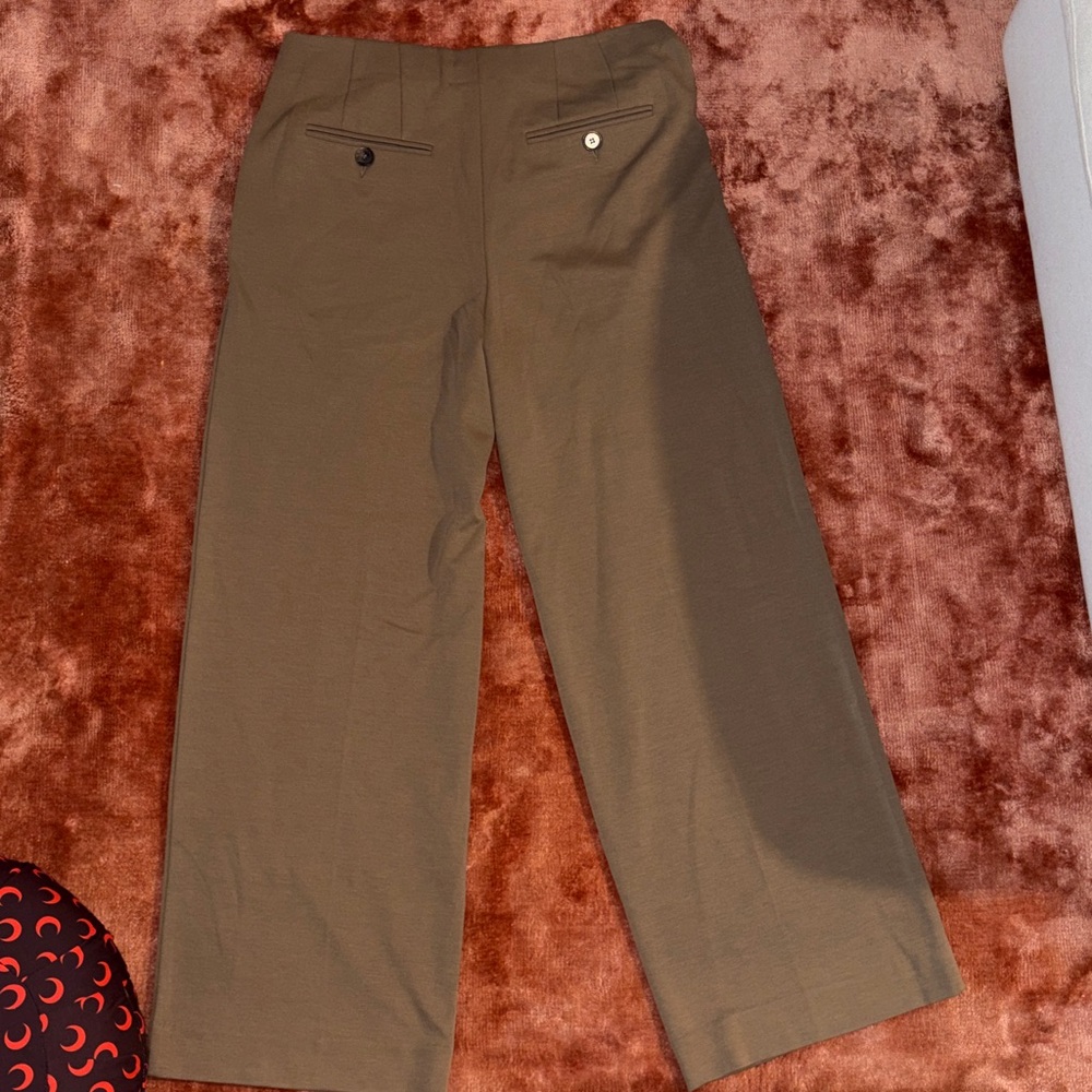COS Brown Wide-Leg Trousers